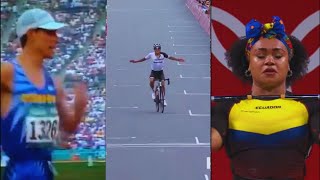 Momento exacto en el que ganaron las Medallas de Oro en los Juegos Olímpicos para Ecuador [upl. by Putnam118]