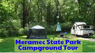 Meramec State Park Campground  Park Travel Review [upl. by Calica]