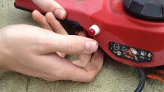 PushMowerRepaircom  Fix Victa With No Spark By Installing OnOff Switch [upl. by Eisinger50]