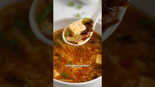 Hot amp Sour Soup 🤤 EASY recipe [upl. by Johnsten618]