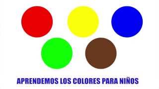 Aprende los colores para niños [upl. by Reinhard]