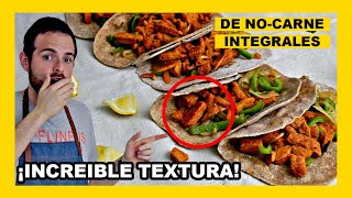 🔶 Como hacer TACOS mexicanos VEGETARIANOSVEGANOS [upl. by Fiedling]