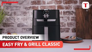 Discover the 2in1 Air Fryer and Grill  Tefal Easy Fry amp Grill Classic EY5018 [upl. by Templeton]