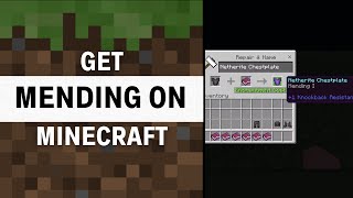 How To Get Mending In Minecraft  Full Guide [upl. by Linzer]