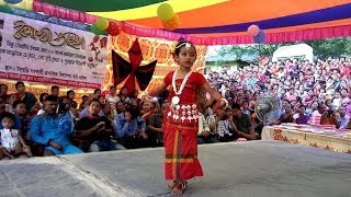 Chakma Traditional Dance  Bizu Culture program 2018 [upl. by Metabel]