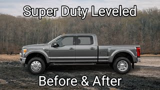 2017 F350 Superduty Dually Leveling kit First one [upl. by Manton]