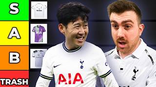 We Ranked EVERY Tottenham Hotspur Kit [upl. by Enieledam795]