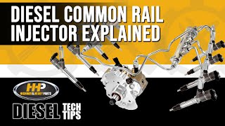 Diesel Common Rail Injector Explained How Fuel Systems Work HHP Diesel Tech Tips [upl. by Nnylsia]