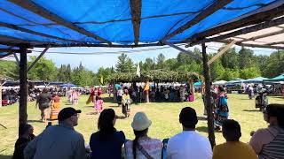 Kitigan zibi traditional powwow 2024 Women’s traditional exhibition [upl. by Anirtep]