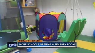 MORE SCHOOLS OPENING A SENSORY ROOM [upl. by Atinrahc]