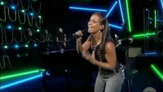 Alicia Keys  Try Sleeping With A Broken Heart Live on The View [upl. by Brott]