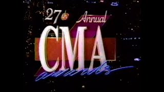 27th Annual Country Music Association Awards  Full Show 1993 [upl. by Nal]