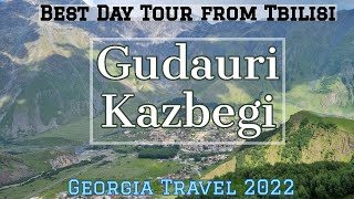 Kazbegi Gudauri I Day Tour from Tbilisi l Georgia Travel I Vlog 80 [upl. by Akzseinga]