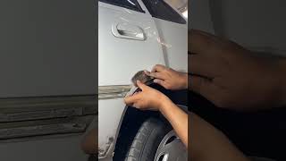 dent repair auto repair sheet metal spray paint car scratch repair😱 [upl. by Dode]