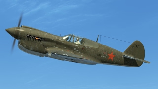 IL2Battle of Moscow P40E Kittyhawk on Eastern Front [upl. by Aryn]