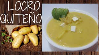 LOCRO DE PAPAS QUITEÑO DELICIOSO FÁCIL Y ECONÓMICO Aprende con Marcos [upl. by Slifka]