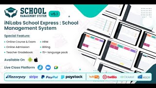 iNiLabs How to Add Class for School Management System [upl. by Fanni189]