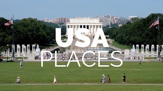 25 Best Places to Visit in the USA  Travel Video [upl. by Namhar]