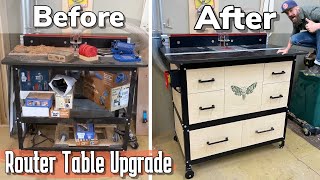 Do This to Your Router Table  One Day Shop Build [upl. by Idnahk905]