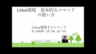 Linux環境 基本的なコマンドの使い方 [upl. by Erleena866]