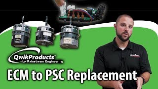 The Easiest ECM to PSC Blower Motor Conversion  QwikProducts Virtual Trade Show  Ep 2 [upl. by Yahsan313]