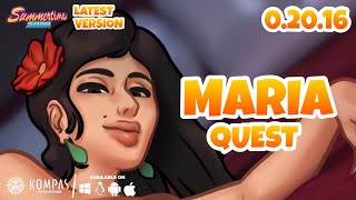 Maria Complete Quest Full Walkthrough  Summertime Saga 02016 Latest Version [upl. by Aztinaj]