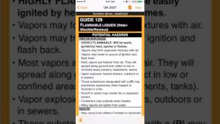 Tutorial Emergency Response Guidebook App ERG for iOS [upl. by Ysabel452]