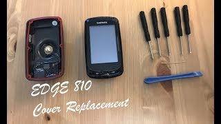 Garmin Edge 810 amp 800 Cover Button Replacement [upl. by Refotsirc]