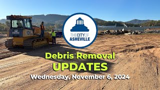 Debris Removal Updates  NOV 6 2024  County Briefing [upl. by Cresida]