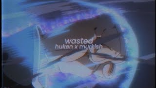 juice wrld huken x murkish  wasted sped up  reverb [upl. by Akla116]