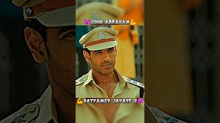 JOHN ABRAHAM  SATYAMEV JAYATE 2 DIALOGUE shorts johnabraham action status [upl. by Ocicnarf]