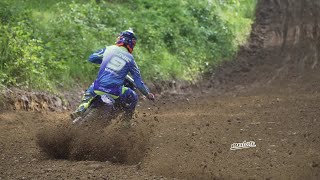 YAMAHA YZ 125 WIDE OPEN RAW  Luka Kunić 2021 [upl. by Snowman]