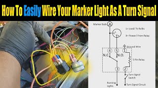 How To Wire A Side Marker As A Blinker And Running Light Or Parking Light  NW Ep45 [upl. by Xam]