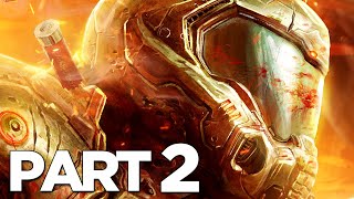 DOOM ETERNAL Walkthrough Gameplay Part 2  VEGA FULL GAME [upl. by Gunther767]