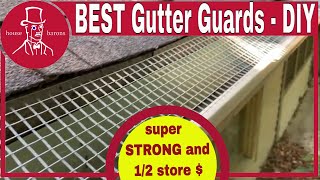 Best DIY Gutter Guards how to make and install custom gutter guards [upl. by Artemisa]