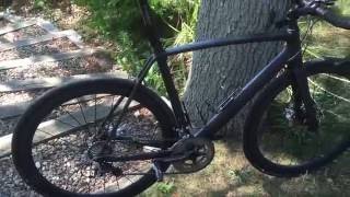 Ebay Flyxii FR320 disc road bike frame review [upl. by Irrem818]