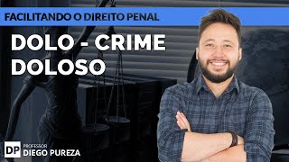 Dolo  Crime doloso  Art 18 I do CP Facilitando o Direito Penal [upl. by Havelock]