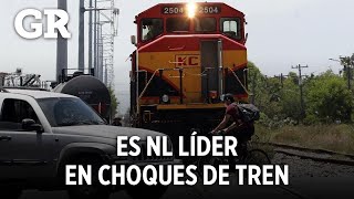 Es NL líder en choques de tren  Monterrey [upl. by Pippa]