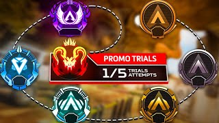 NEW Ranked Promotional Trials Explained in Apex Legends [upl. by Kerril389]