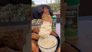 Garlic Parmesan bacon wrapped chicken tenders with ​⁠DanOsSeasoning [upl. by Fennessy]