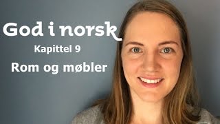 God i norsk  Kap 9  Rom og møbler Aschehoug [upl. by Silloh382]