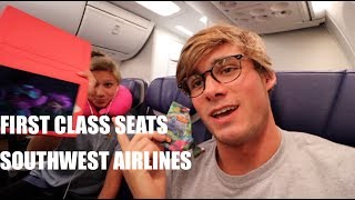 first class on southwest airlines [upl. by Peatroy]