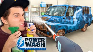 Ich wasche dein Auto für 5€  Power Wash Simulator [upl. by Loy]