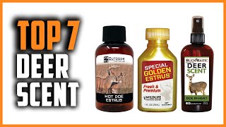 Best Deer Scent in 2024  Top 7 Deer Scents Attractant Review [upl. by Aihtiekal]