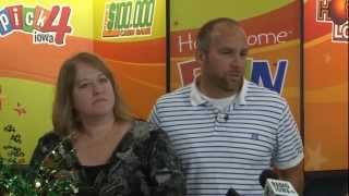 Couple Claims 2021 Million Powerball Jackpot [upl. by Yecnahc]