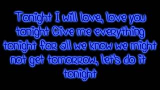 Give me everything tonight lyrics [upl. by Etan]