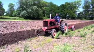 Allis Chalmers WD45 Moldboard Plowing [upl. by Hillier]