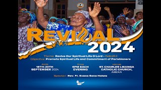 St Charles Lwanga Catholic Church  Revival 2024 [upl. by Ennayllek86]