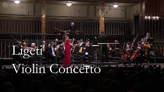 György Ligeti Violin Concerto  Márta Ábrahám [upl. by Ennaitsirhc640]