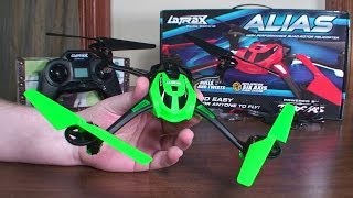 LaTrax Alias Quadcopter  Detailed Review and Indoor Flight [upl. by Yekram336]